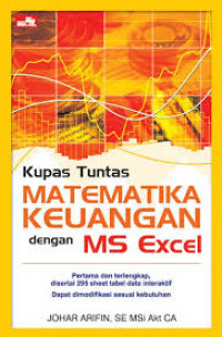 Kupas Tuntas Matematika keuangan dengan MS EXCEL