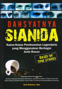 Dahsyatnya Sianida : Kasus-Kasus Pembunuhan Legendaris yang Menggunakan Berbagai Jenis Racun