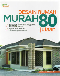 Desain Rumah Murah 80 Jutaan