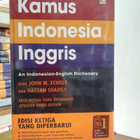 Kamus Indonesia - Inggris (Hard Cover)