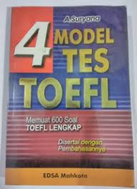 4 Model Tes Toefl