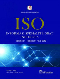 ISO Informasi Spesialite Obat Indonesia Volume 51- Tahun 2017 s/d 2018