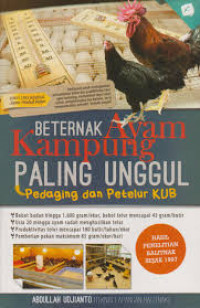 Beternak Ayam Kampung Paling Unggulan Pedagang dan Petelur KUB