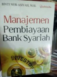 Manajemen Pembiayaan Bank Syariah