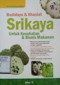 BUDIDAYA & KHASIAT SRIKAYA: Untuk Kesehatan & Bisnis Makanan